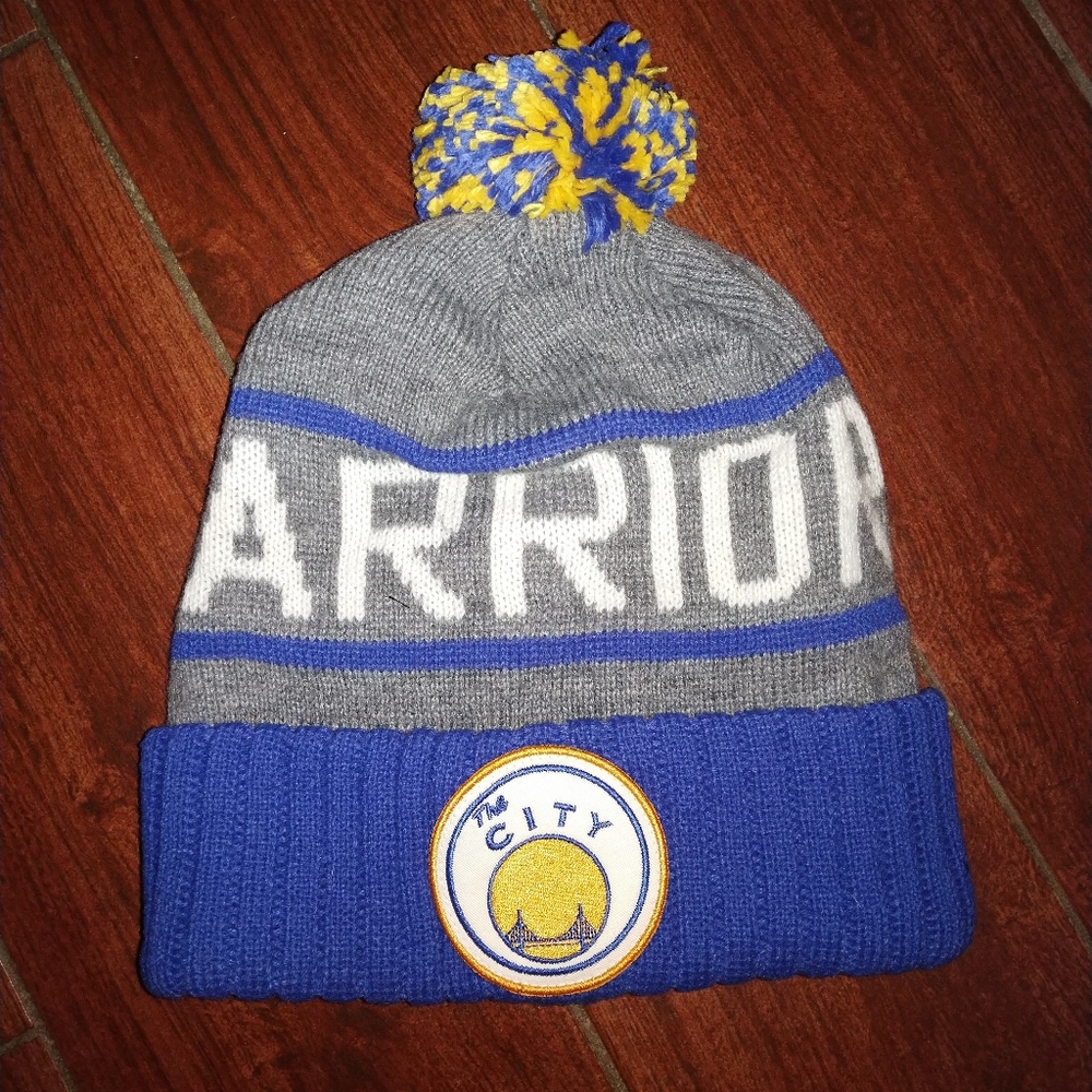 Mitchell & Ness NBA Golden State (City) Pom Beanie